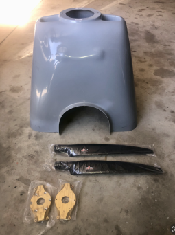 New Engine Cowling + Bolly Prop Aviation 2 Bladed with Hub